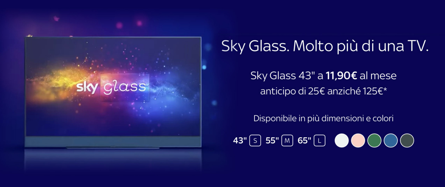 Sky Glass molto più di una TV